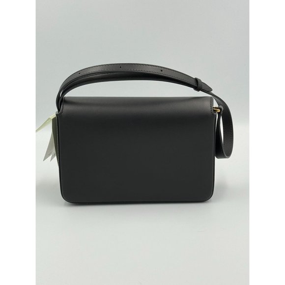 Burberry Hampshire Canvas Compact Leather Check Pattern Shoulder/Crossbody Bag A - Picture 3 of 16